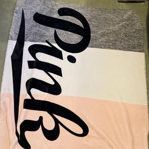 Pink Sherpa blanket